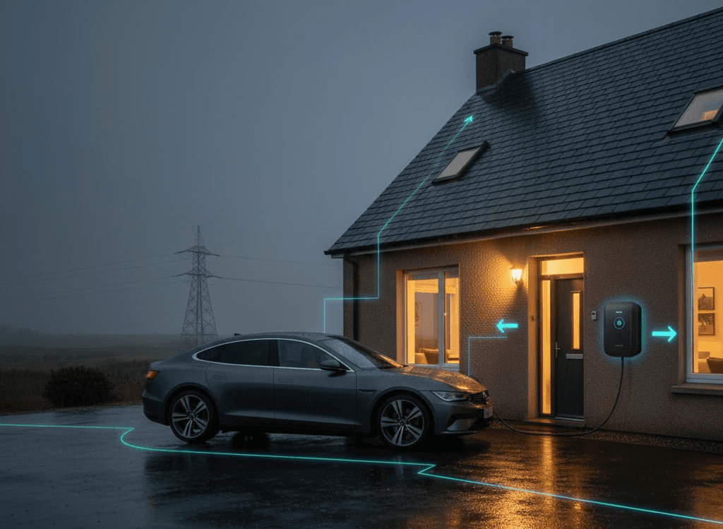 Vehicle to Grid (V2G) in Scotland: Use Your EV as a Home Battery